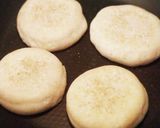 低温発酵で捏ねないイングリッシュマフィン作り方7写真