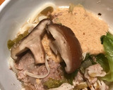 丸ごとレタスと豚ときのこの塩鍋作り方18写真