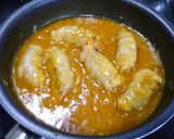 簡単!肉巻エビチリ 小麦粉不要作り方7写真