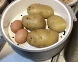 ポテトサラダ黒にんにく入り作り方1写真