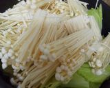 白菜と牡蠣の酸辣湯風作り方1写真