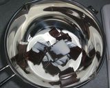 チョコレートベイクドチーズケーキ作り方2写真