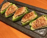 簡単♡おからパウダー入りピーマンの肉詰め作り方9写真