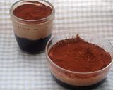 濃厚チョコムース♪コーヒーゼリー♪卵なし作り方13写真