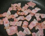 トマトと豆腐とベーコンのバター醤油炒め作り方1写真