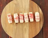 甘辛肉巻き餅作り方2写真
