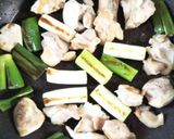 鶏肉と長ネギのうま煮作り方3写真