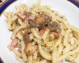 ピカール★きのこレモンバターソースうどん作り方6写真