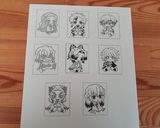 超簡単！描いて写すだけ！鬼滅クッキー！作り方1写真