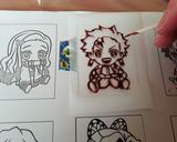 超簡単！描いて写すだけ！鬼滅クッキー！作り方5写真
