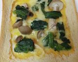キッシュ風トースト作り方5写真