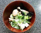 出汁がらも食べちゃう☆お一人様のお味噌汁作り方2写真