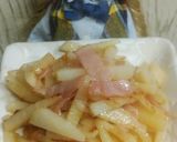リカちゃん♡長芋ベーコンバター醤油炒め٭作り方11写真