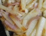 リカちゃん♡長芋ベーコンバター醤油炒め٭作り方10写真