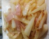 リカちゃん♡長芋ベーコンバター醤油炒め٭作り方13写真
