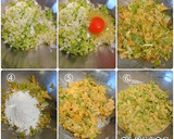 白菜とネギの米粉お好み焼き・手作りソース作り方2写真