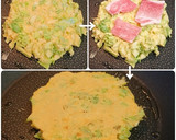 白菜とネギの米粉お好み焼き・手作りソース作り方4写真
