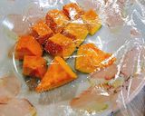 米粉のかぼちゃ小豆蒸しパン作り方3写真