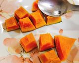 米粉のかぼちゃ小豆蒸しパン作り方4写真