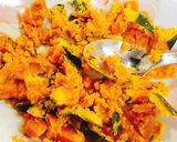 米粉のかぼちゃ小豆蒸しパン作り方5写真
