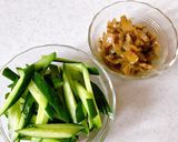 鶏胸肉とザーサイの中華サラダ作り方4写真