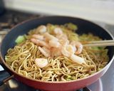 海老のカレー焼きそば作り方9写真
