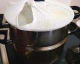 米粉のかぼちゃ小豆蒸しパン作り方13写真