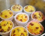 米粉のかぼちゃ小豆蒸しパン作り方14写真
