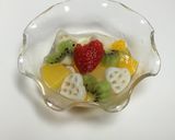 夏にお勧め☆星パスタのフルーツポンチ作り方3写真