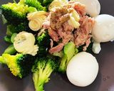 ブロッコリーの温サラダ作り方3写真