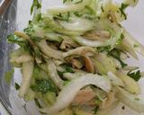 セロリとイカの燻製サラダ作り方3写真