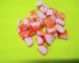 本物を超えたか？究極のカニカマチャーハン作り方2写真