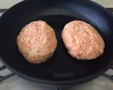 【幼児食】れんこんハンバーグ作り方4写真