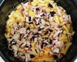 炊飯器で美味しい！彩り豊かたこ飯作り方5写真