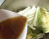 簡単健康食アボカドと長いものわさび酢醤油作り方4写真