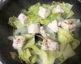 鶏胸肉の野菜蒸し焼き 簡単作り方3写真