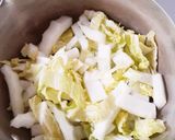 ワインに合う♪白菜のにんにくスープ作り方1写真