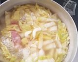 ワインに合う♪白菜のにんにくスープ作り方4写真