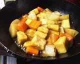 高野豆腐と根菜の煮物作り方5写真