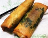 ベビーチーズで揚げ春巻き作り方7写真