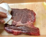 簡単★安いお肉でも美味しいステーキ★作り方4写真