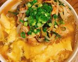 鳥南蛮卵とじ蕎麦作り方6写真