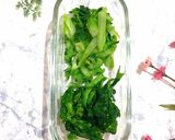 茹で菜花 作り置き ストック作り方4写真
