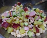 白いんげん豆とさつまいものサラダ作り方8写真