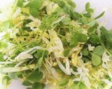 チキンカツ乗せおろしサラダそば作り方5写真