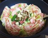 白菜と豚バラの鍋作り方4写真