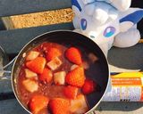 2つの食感が楽しめる苺丸ごとお汁粉作り方5写真