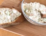 アボカドと鮭のクリチ&豆腐ディップ作り方10写真