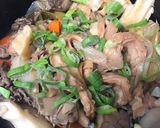 お麩とちくわぶでかさまし!牛肉と根菜煮作り方13写真