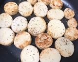 皮ごと☆長芋のペッパーチーズ焼き作り方7写真